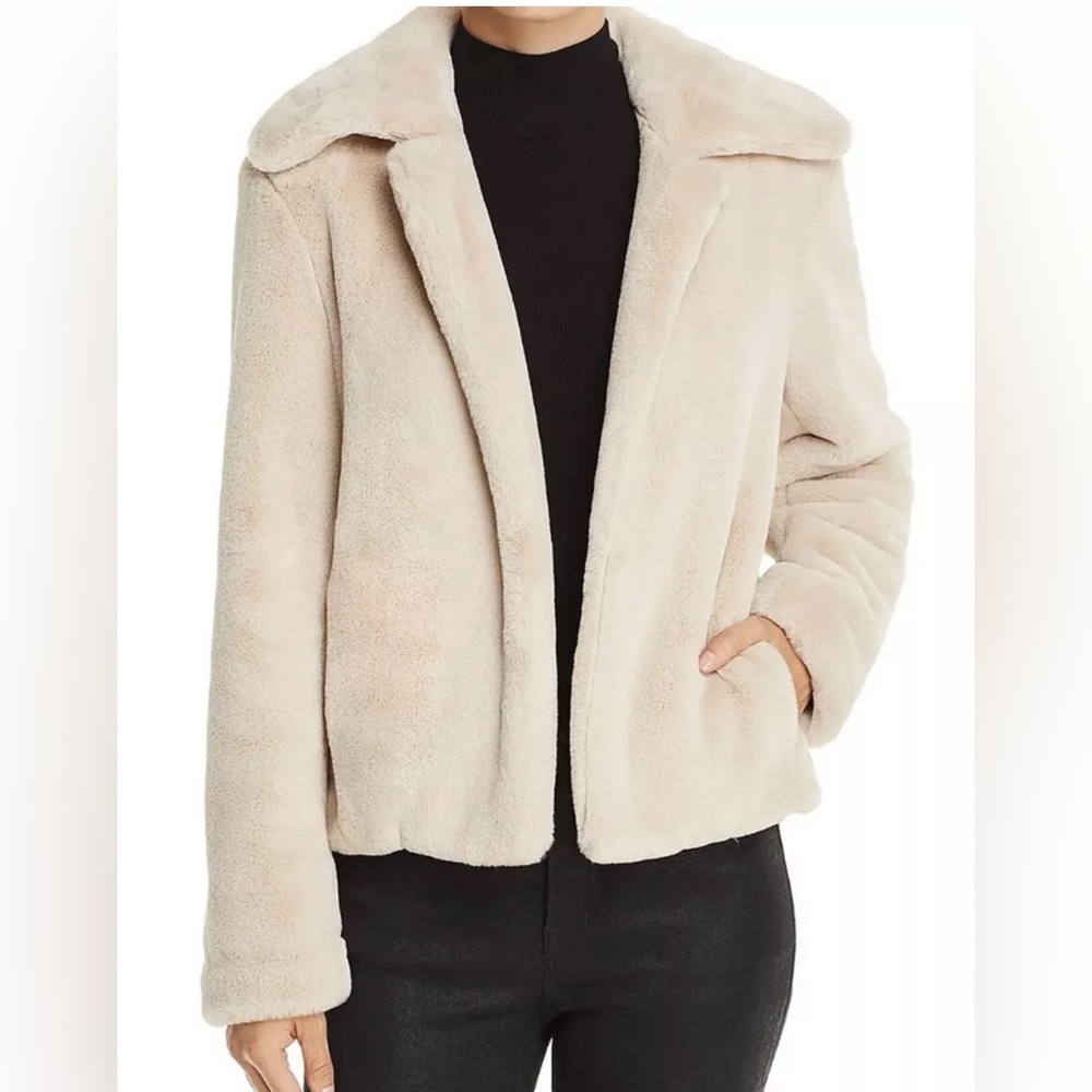 Theory Lux Faux Fur Jacket